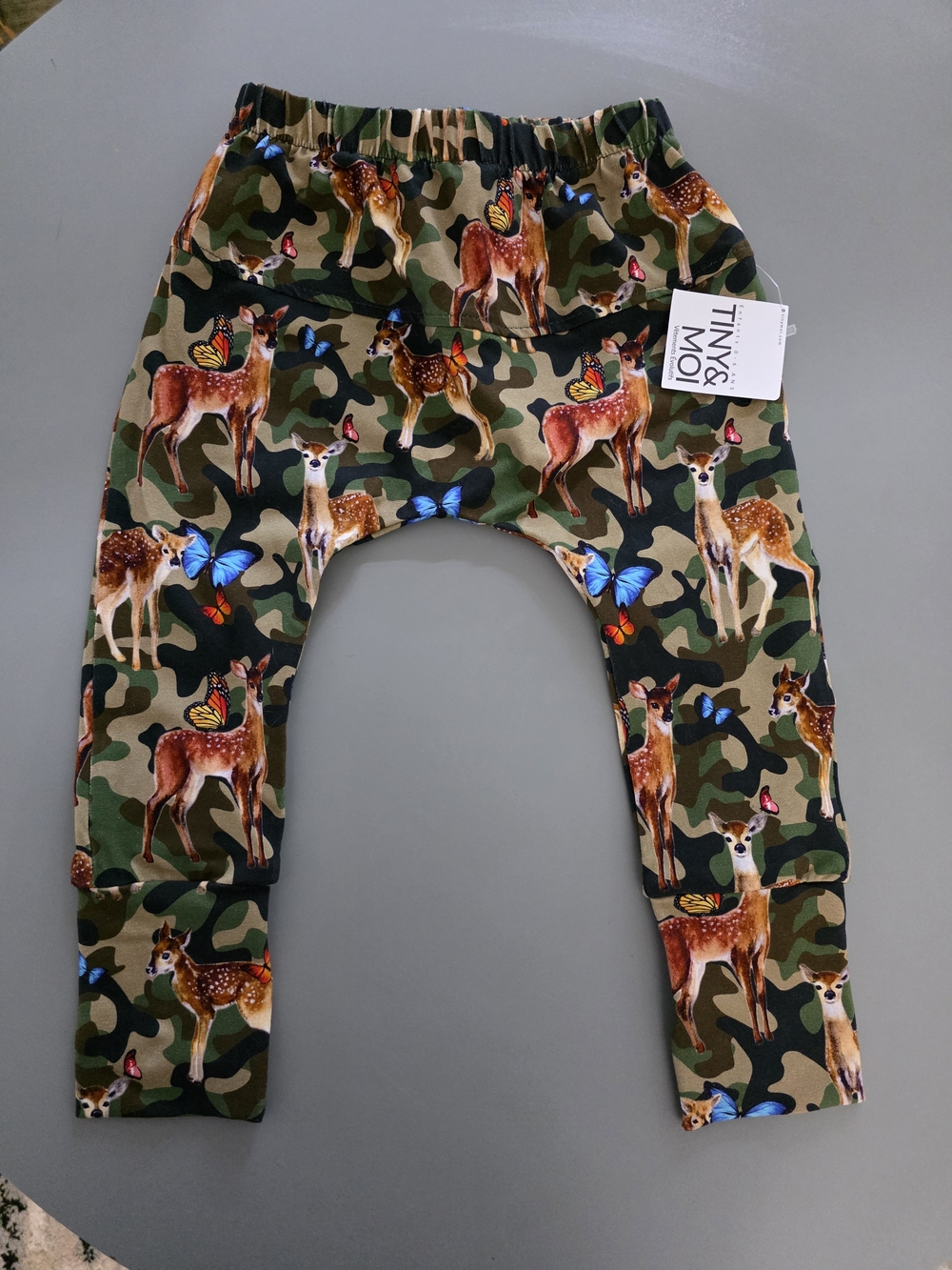 Kids' Green Camo Deer Print Bottoms